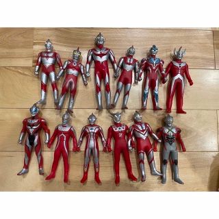 バンダイ(BANDAI)のウルトラマン　ソフビ　まとめ売り(特撮)