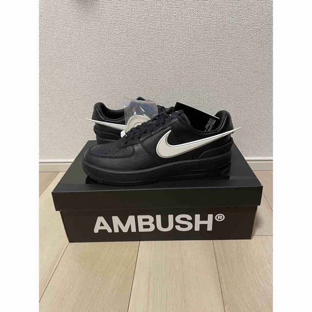 AMBUSH × Nike Air Force 1 Low "Black"スニーカー