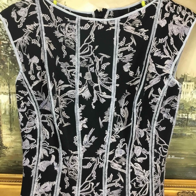 5割引以上販売 新品☆ TADASHI SHOJI ブルースパンコール サイズ2(T43