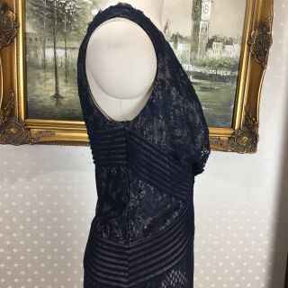 新品☆TADASHI SHIJO サイズ6 紺色 【TADA104】 | planoscremapet.com.br