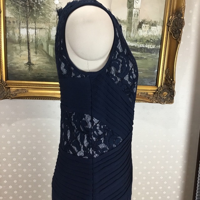 新品☆ TADASHI SHOJI サイズ2 紺色　【TADA105】