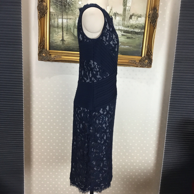 新品☆ TADASHI SHOJI サイズ2 紺色　【TADA105】