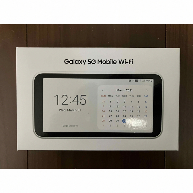 Galaxy 5G Mobile Wi-Fi SCR01 ホワイト - その他