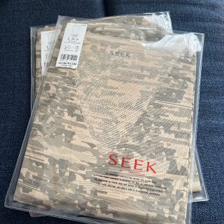 グンゼ(GUNZE)の新品日本製Seek 高級vネックシャツカットオフ2個ワンセットサイズＬ　送料無料(Tシャツ/カットソー(半袖/袖なし))