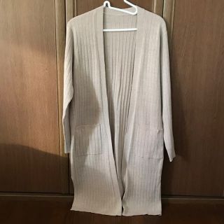 ハニーズ(HONEYS)のカーディガン ハニーズ ベージュ ロング ユニクロ 無印良品 ZARA (カーディガン)