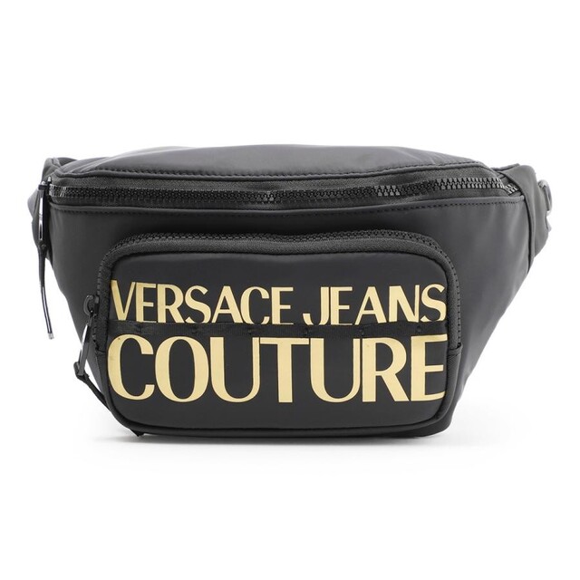 VERSACE JEANS COUTURE ボディバッグ ブラック