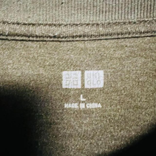 UNIQLO(ユニクロ)のUNIQLO ユニクロ メンズ　ロンT ロングTシャツ　Lサイズ メンズのトップス(Tシャツ/カットソー(七分/長袖))の商品写真