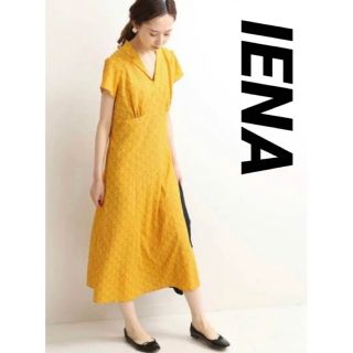 イエナ(IENA)のIENA レトロデシンフラワーワンピース　¥26,400(ロングワンピース/マキシワンピース)