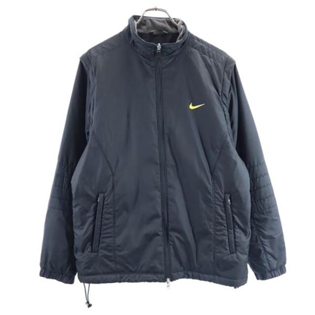 NIKE ナイキ ゴルフ ジャケット 黒 長袖 ベスト 2way メンズ