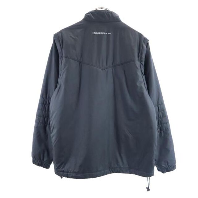 NIKE - ナイキ ゴルフ 2way 中綿 ジャケット L 黒 NIKE GOLF ベスト