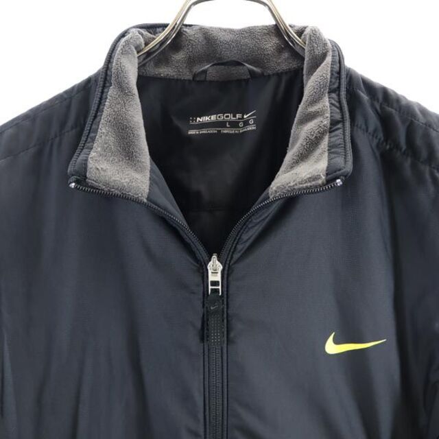 NIKE - ナイキ ゴルフ 2way 中綿 ジャケット L 黒 NIKE GOLF ベスト