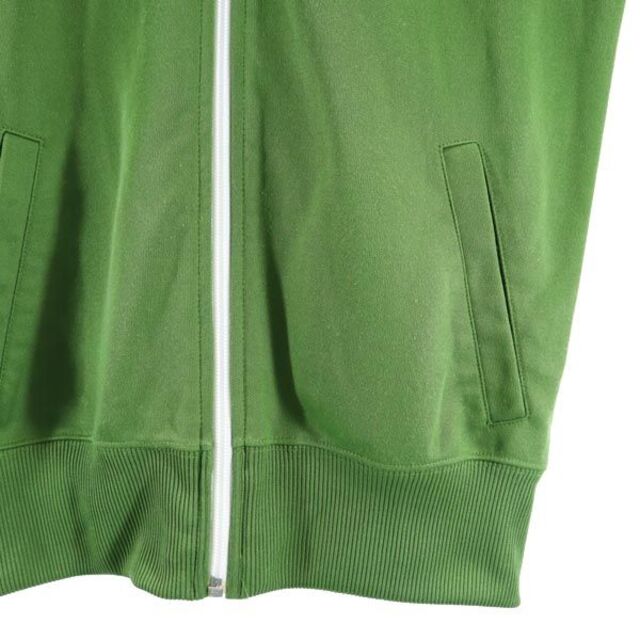 フレッドペリー トラックジャケット UK10 緑×水色 FRED PERRY ジップ ジャージ レディース   【230325】 3
