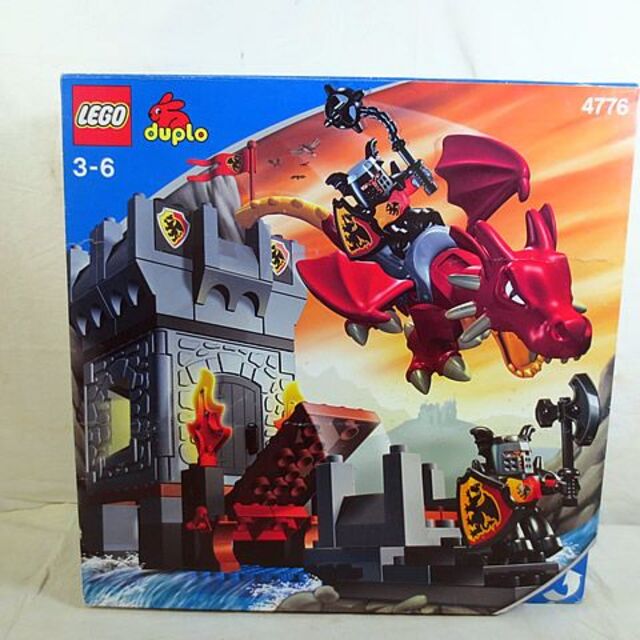 新品 レゴ デュプロ ドラゴンタワー 4776 未開封 - その他