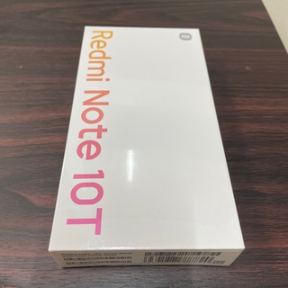アンドロイド(ANDROID)の新品未開封　SIMフリー　Redmi Note 10T ブラック(スマートフォン本体)