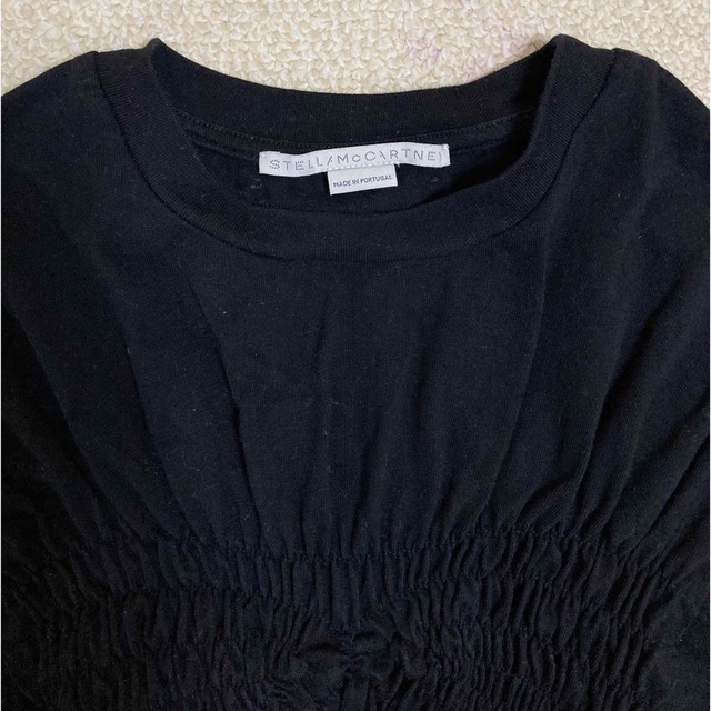 Stella McCartney(ステラマッカートニー)のステラマッカートニー　シャーリングTシャツ レディースのトップス(Tシャツ(半袖/袖なし))の商品写真