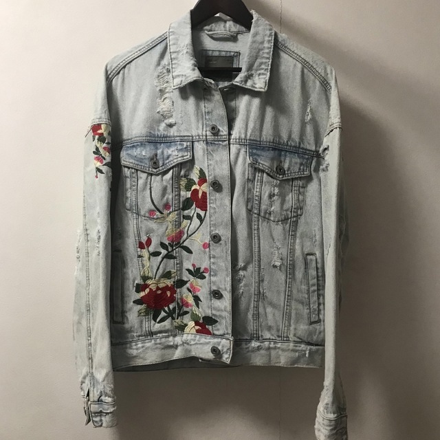 ZARA - zara デニムジャケット Gジャンの通販 by K|ザラならラクマ