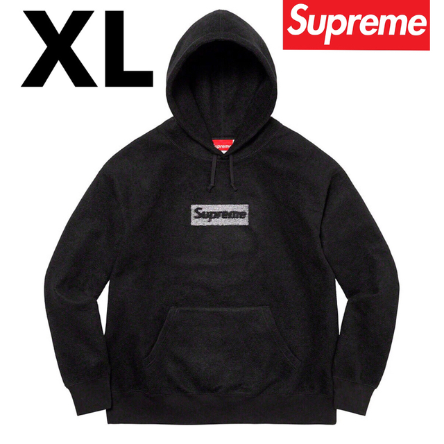 【XL】新品未使用 未開封 Supreme box logo 黒