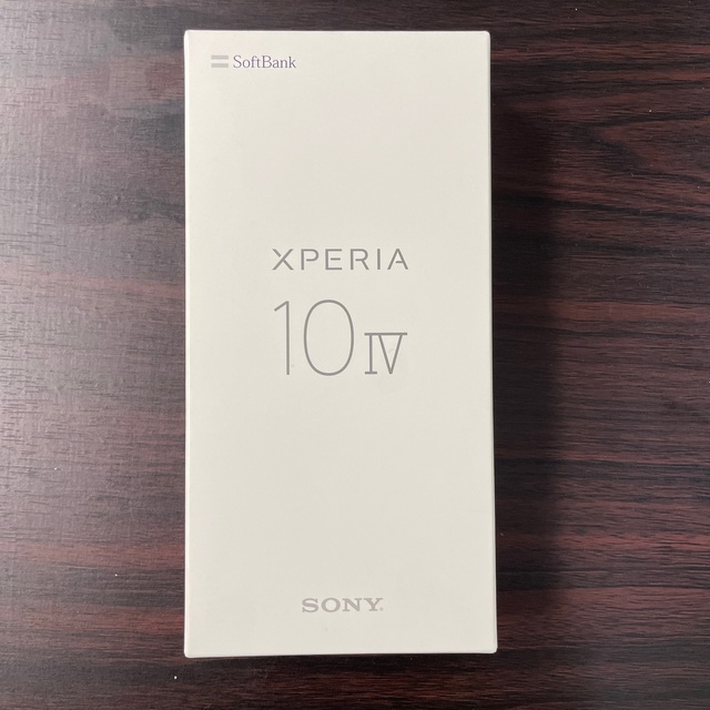 SONY Xperia 10 IV A202SO ブラックXperia代表カラー
