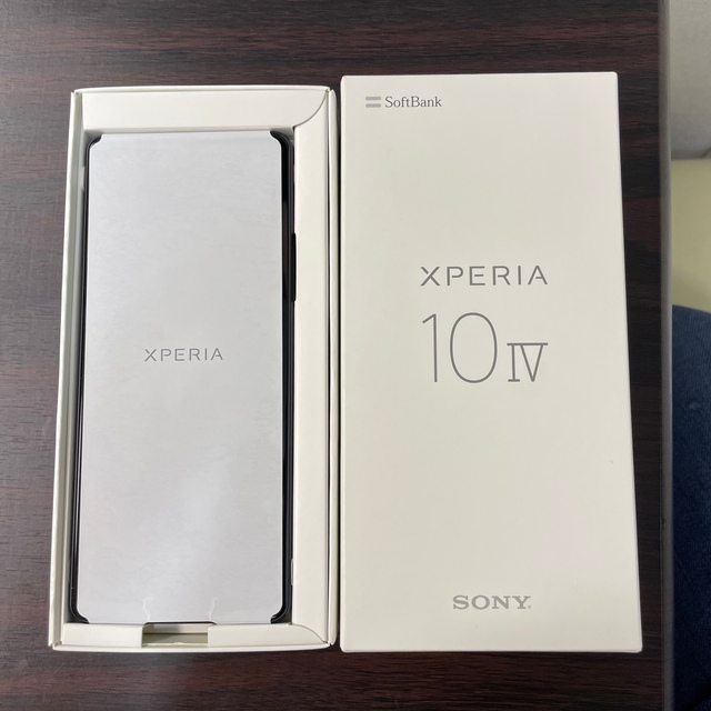 Xperia(エクスペリア)のSONY Xperia 10 IV A202SO ブラック スマホ/家電/カメラのスマートフォン/携帯電話(スマートフォン本体)の商品写真