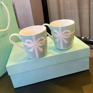 Tiffany & Co. - Tiffany 水筒 ミント 水色 ティファニー 食器 ーヒーカップ プレゼント