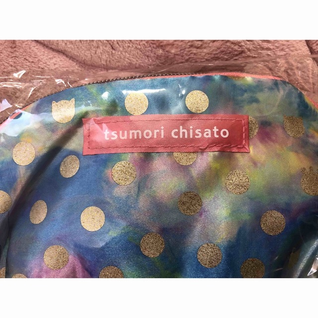 TSUMORI CHISATO(ツモリチサト)のツモリチサト　ポーチ　新品未開封　非売品？♡ レディースのファッション小物(ポーチ)の商品写真