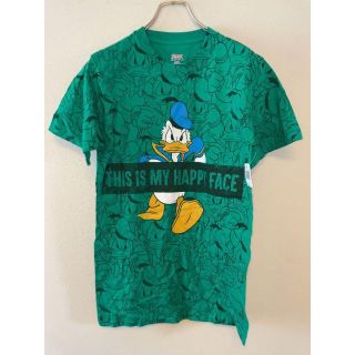 ディズニー Tシャツ・カットソー(メンズ)（グリーン・カーキ/緑色系