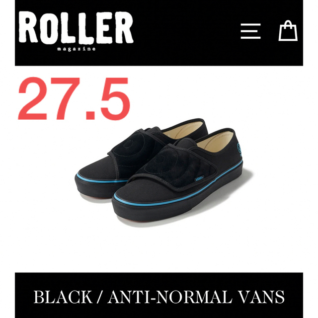 Roller Magazine × Vans 長瀬智也 ANTI-NORMAL - スニーカー