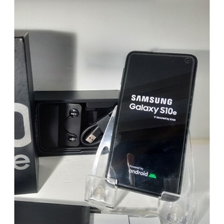 サムスン(SAMSUNG)のGalaxy s10e blk 128GB/6GB Android 12..(スマートフォン本体)