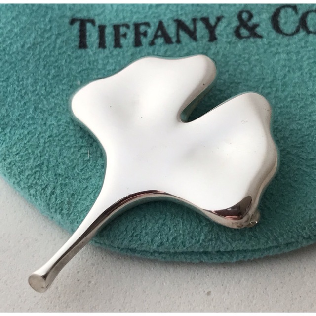 Tiffany イチョウブローチ希少