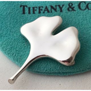 Tiffany イチョウブローチ希少-