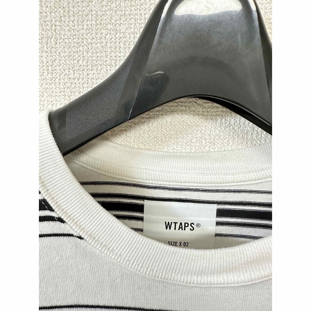 W)taps(ダブルタップス)のWTAPS 22AW BDY LS ボーダー ロングスリーブ 23SS メンズのトップス(Tシャツ/カットソー(七分/長袖))の商品写真