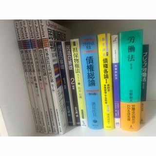 25000→17000 司法試験 予備試験 法学本まとめ売り　定価約4万円相当(人文/社会)