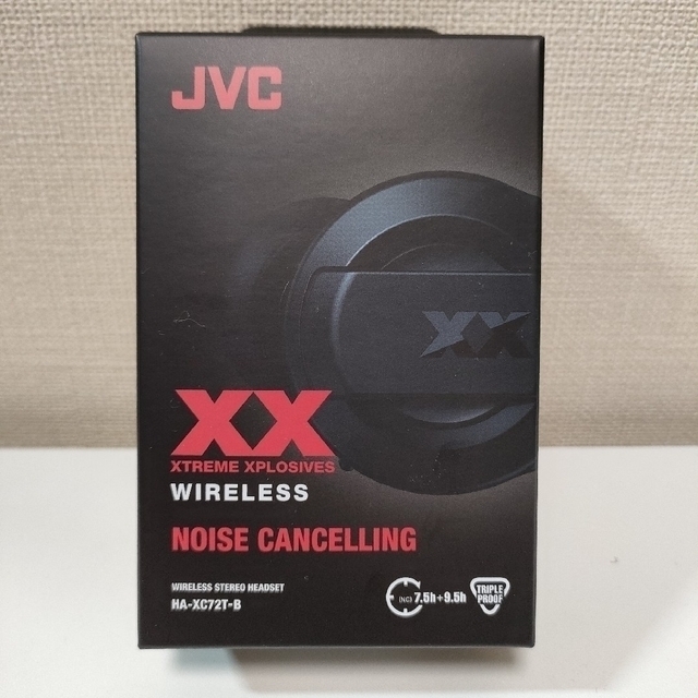 【新品、未使用、未開封】JVC  ブラック HA-XC72T-BJVCメーカー型番
