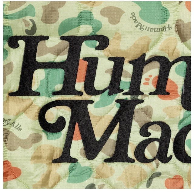 HUMAN MADE(ヒューマンメイド)の【XL】Human Made GDC HEART CAMO JACKET メンズのジャケット/アウター(ナイロンジャケット)の商品写真