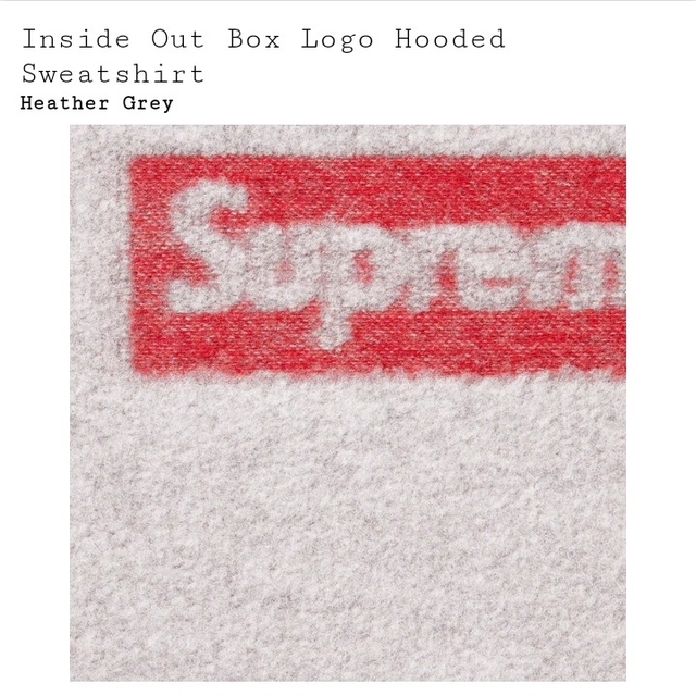 Supreme Inside Out Box Logo Hooded XL
