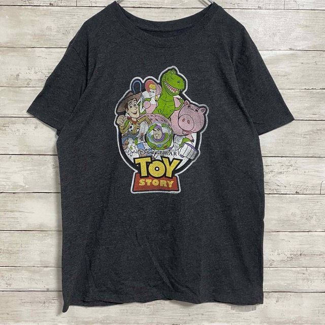 トイ・ストーリー(トイストーリー)の【入手困難】トイストーリー　Tシャツ　ウッディー　バズ　一点物　キャラクター メンズのトップス(Tシャツ/カットソー(半袖/袖なし))の商品写真