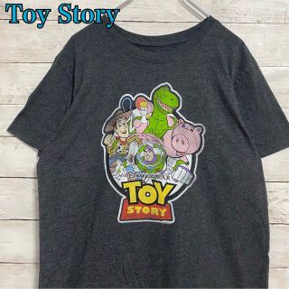 トイストーリー(トイ・ストーリー)の【入手困難】トイストーリー　Tシャツ　ウッディー　バズ　一点物　キャラクター(Tシャツ/カットソー(半袖/袖なし))