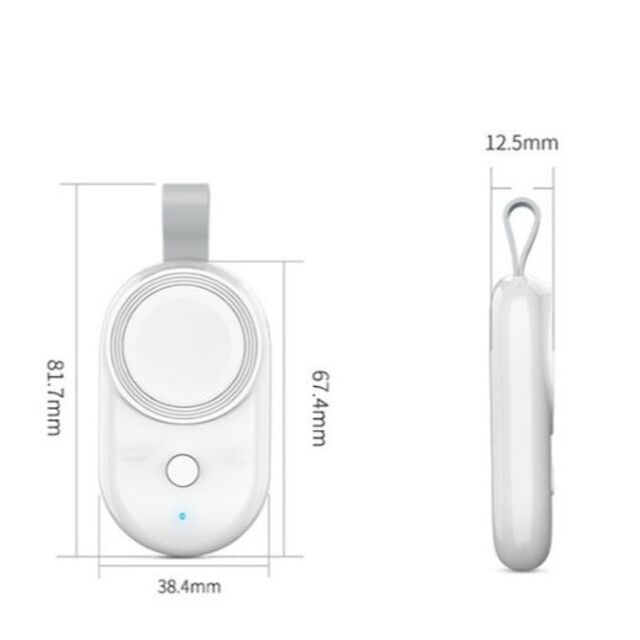 Apple Watch 小型モバイルバッテリー 充電器 アップルウォッチ c0d レディースのファッション小物(腕時計)の商品写真