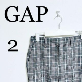 ギャップ(GAP)のGAP ギャップ　レディース　チェックパンツ　カジュアルパンツ　古着　サイズ2(カジュアルパンツ)