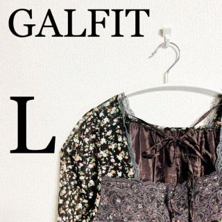 ギャルフィット(GAL FIT)のGALFIT ギャルフィット　レディース　ブラウス　Lサイズ(シャツ/ブラウス(長袖/七分))