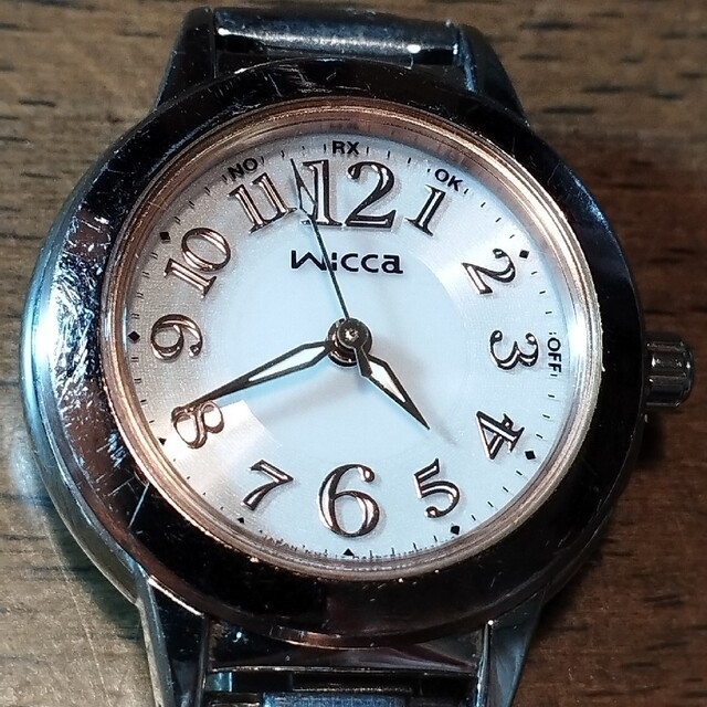 CITIZEN(シチズン)のW49　シチズン・ウィッカ　電波・ソーラー時計 レディースのファッション小物(腕時計)の商品写真