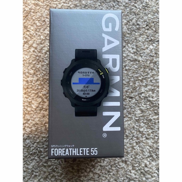 GARMIN FOREATHLETE 55 BLACK 新品未開封時計