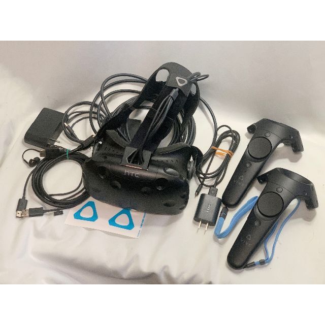 美品 HTC VIVE VRゴーグル + コントローラーセット #3 美品 HTC VIVE VRゴーグル + コントローラーセット #3