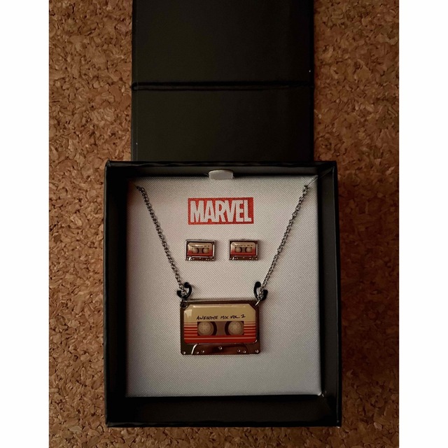 MARVEL - ガーディアンズオブギャラクシー カセットテープ型ネックレス