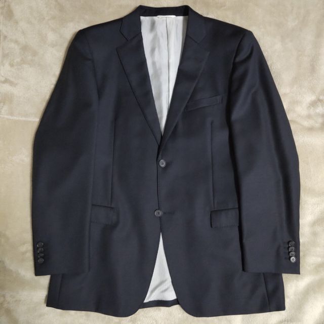 Ermenegildo Zegna(エルメネジルドゼニア)の美品 13.6万円 ゼニア生地使用 日本製スーツ サイズ50 秋冬 エレクタ メンズのスーツ(セットアップ)の商品写真