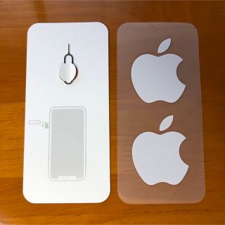 アップル(Apple)のiPhone SIMピン　Apple シール　付属品(その他)