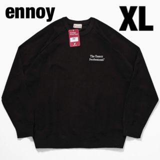 ワンエルディーケーセレクト(1LDK SELECT)のennoy エンノイ ROUND NECK PULLOVER BLACK XL(ニット/セーター)