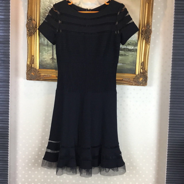 TADASHI SHOJI - 未使用☆TADASHI SHIJO ブラックサイズM【TADA TADASHI SHOJI - 未使用☆TADASHI SHIJO ブラックサイズM【TADA
