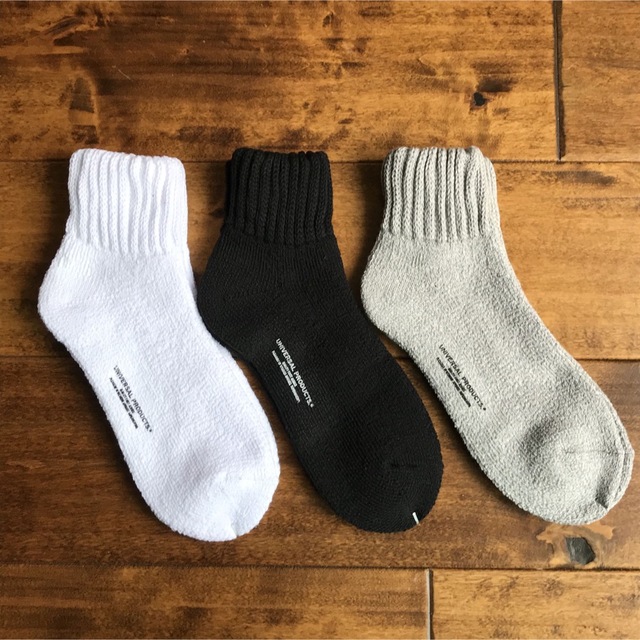 【新品】UNIVERSAL PRODUCTS SOCKS【3足】ソックス 靴下