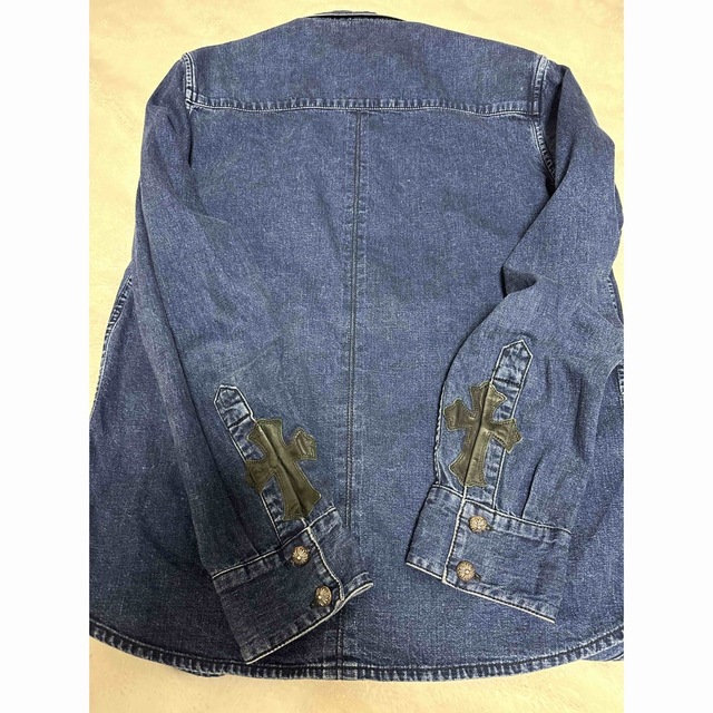 Chrome Hearts - クロムハーツ ルーズエンド デニムシャツの通販 Chrome Hearts - クロムハーツ ルーズエンド デニムシャツの通販